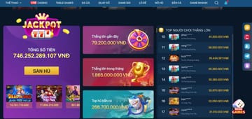 Giao diện Jackpot